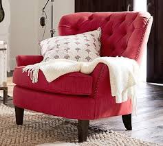 Cardiff Tufted Upholstered Armchair With Nailheads Swivel Chair Living Room Furniture Upholstered Arm Chair
