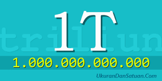 Misalnya angka tiga kita menyebutnya di indonesia tapi di negara lain ada yang… Angka 1 Triliun Ukuran Dan Satuan