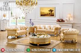 Set Kursi Sofa Tamu Mewah Sofa Mewah Terbaru Mebel Ukir Jepara Df 0422 Wooden Sofa Set Designs Wholesale Furniture Wooden Sofa Set