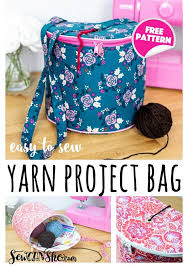 6 183 просмотра 6,1 тыс. Sewing Pattern Yarn Project Bag For Knitting And Crochet Sewing