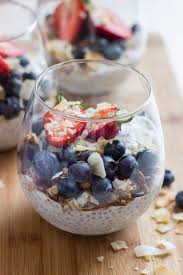 Vanilla Greek Yogurt Chia Seed Pudding Made With Wholesome Ingredients And No Refined Sugar This Heal Chia Seed Pudding Yogurt Dessert Wholesome Ingredients