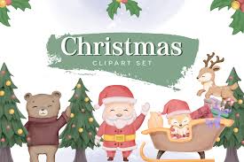 Download Christmas Collection Set Graphic By Alolieli Creative Fabrica SVG Cut Files