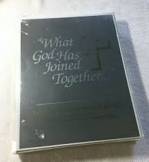 What God Has Joined Together Marriage Counseling Therapy Audio Book Cassettes God Larrylosonc Therapy Counseling Marriage Counseling Counseling