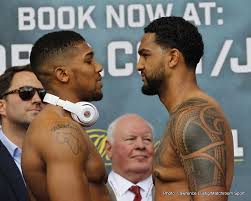Facebook gives people the power. Anthony Joshua Dominic Breazeale Weigh In Joshua 241 Breazeale 255 Boxing News