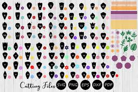 Download 109 Paper Flowers Templates Designs Graphic By Hd Art Workshop Creative Fabrica In 2020 Paper Flowers Mason Jar Crafts Diy Paper Flower Template SVG Cut Files