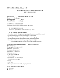 Doc Rpp Matematika Kelas 3 Sd Ulana Masitoh Academia Edu