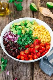 Black Bean Corn Tomato Salad Cilantro Avocado Black Bean Corn Salad Recipe Black Bean Corn Salad Red Bean Salad Corn Avocado Salad