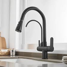Maybe you would like to learn more about one of these? Water Filter Kitchen Tap Pull Out Tap In Matte Black Swivel Tap Solid Brass