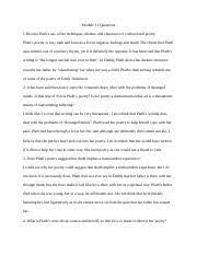 An essay about kitchenette building between communities 1910 marks very sensitive year for the united states of america. Module 11 Doc Module 11 Questions 1 Discuss Plaths Use Of The Techniques Themes And Characters Of Confessional Poetry Plaths Poetry Is Very Dark And Course Hero