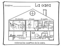 La Casa Worksheet Student Teacher Buy Teaching