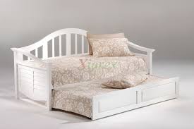 Get 5% in rewards with club o! Seagull Daybed Twin Size White Day Bed With Trundle Bed Xiorex