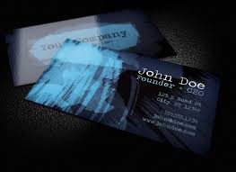 Dont panic , printable and downloadable free watercolor business card vector free download we have created for you. Dark Watercolor Business Card Template 1 Design Panoply