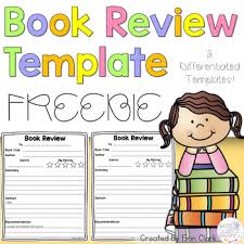 How To Write A Book Review For Kids Format Www Annanimmo Com