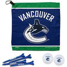 The canningvale range of quality towels are crafted from the finest materials. Vancouver Canucks Wincraft Towel Golf Balls Tees Gift Set