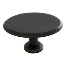 Natural finishing lends the humblenest nashau farmhouse / cottage stone coffee table a refined, yet rustic look in your home. Coffee Table Round O80xh45 Cm Black Marble Indomarmer