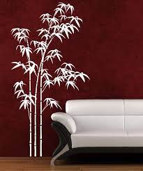 The walkway of bamboo road to long destination. Bamboo Forest Wall Art White Creative Wall Painting Wall Paint Designs Wall Painting Decor