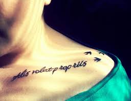 Alis Volat Propriis Meaning She Flies With Her Own Wings Latin Shoulder Tattoo 30th Birthday Placement Birds Meaning Shoulder Tattoo Fake Tattoos Tattoos