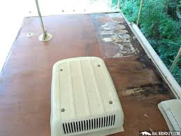 Maybe you would like to learn more about one of these? Rv Roof Repair Step 1 Removing Rubber Roof Fixtures Hal Brindley Com