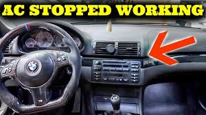 Hi everyone, i just bought a 2006 x5 3.0i a month ago wit 112k. Bmw Air Conditioning Stopped Working Youtube
