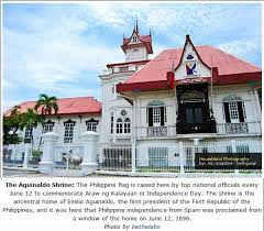 Emilio aguinaldo in kawit, cavite, on june 12, 1898, which was unsuccessful and became invalid because on dec. The Aguinaldo Shrine Is The National Shrine Located In Kawit Cavite In The Republic Of The Philippines Where Cavite Philippines Culture Filipino Architecture
