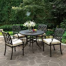 Your furniture patio round table stock images are ready. Chiara Ii 5 Piece Round Patio Dinning Table Set In Dark Gray By Furniture Of America