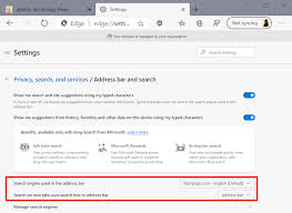 You can easily change the default search engine in the settings. Microsoft Adds Option To Change New Tab Search Provider To New Edge Browser Ghacks Tech News