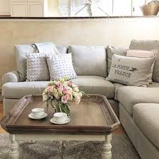 Amelia Natural Stonewash Square Coffee Table Pier 1 Imports