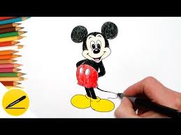 Pin By Marie Mcneil On Mickey Pop Art Symbol In 2020 Mickey Mouse Drawings Mickey Mouse Drawing Easy Mouse Drawing
