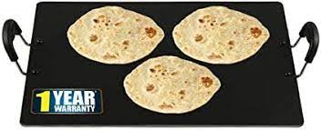 Ibell Pt3530 Non Stick Dosa Roti Chapati Pathiri Rectangular Tawa Black In 2021 Chapati Roti Crepe Maker