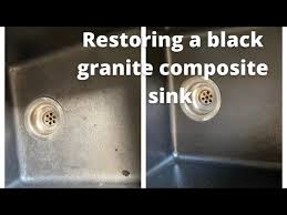 How To Clean A Black Composite Sink