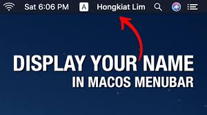 Windows 10 lets you use the game bar to record gameplay footage and take screenshots of windows pc games. How To Put Your Name On Macos Menubar Hongkiat