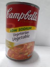 When a recipe calls for even a pinch of salt, replace it with another herb or spice. Low Sodium Vegetarian Vegetable Soup Campbell S Condensed Soup 10 5 Oz