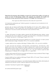 Testo unico dei servizi di media audiovisivi e radiofonici. 2