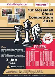 The total prize fund is one of the biggest purse ever offered for a local tournament surpassing that of the malaysian chess festival. Http Caturmalaysia Com Re Chess Tournaments In Malaysia Facebook