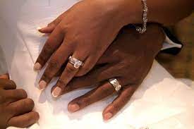Pin By Ahsan Hayat On Treasure Mapping Black Marriage Black Engagement Ring Engagement Ring On Hand