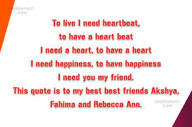 Picture quotes custom and user added quotes with pictures. Quote To Live I Need Heartbeat To Have A Heart Beat I Need Coolnsmart