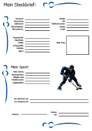 Damit ihr das freundebuch mit stolz. Vorlagen Fur Freundebucher Zum Ausdrucken Eishockey