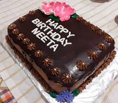 It's almost impossible not to feel happy when you see the fun pop of rainbow confetti! Cakes Heaven Simple Birthday Cakes Facebook