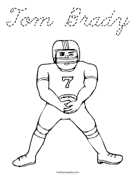 All rights belong to their respective owners. Tom Brady Coloring Page Coloring Home