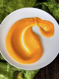 Silky Smooth Carrot Puree The Genetic Chef Recipe Pureed Food Recipes Baby Food Recipes Carrot Puree