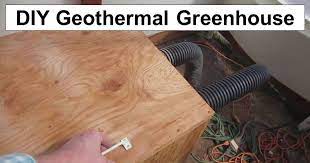 The easiest and most common way to even out the temperature of your greenhouse is utilize thermal mass, also called a heat sink. Diy Geothermal Greenhouse No Supplemental Heat Needed Rethinksurvival Com