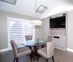 We have a television in both; 20 Flat Screen Tv Furniture In The Dining Room Home Design Lover