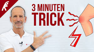 Der 3 Minuten Trick Gegen Knieschmerzen So Schnell Wirst Du Sie Los Youtube