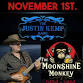 Justin Kemp at The Moonshine Monkey event in Crosby, TX