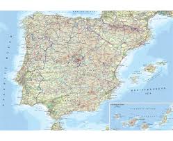 Spain political map with important cities, all the states of spain including its' islands. Maps Of Spain Collection Of Maps Of Spain Europe Mapsland Maps Of The World