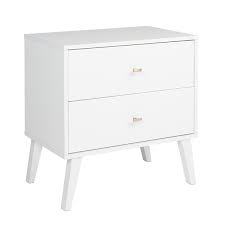 $40 off your qualifying first order of $250+1 with a wayfair credit card. Prepac Milo 2 Drawer Nightstand White Wdnr 1402 1 Rona