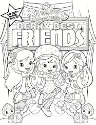 Pin On Coloriage Charlotte Aux Fraises