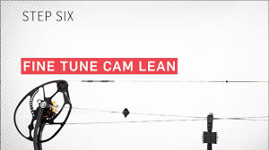 Step 6 Fine Tune Cam Lean