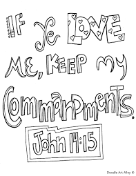 John 14 15 If You Love Me Keep My Commandments Quote Coloring Pages Bible Verse Coloring Page Bible Verse Coloring
