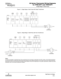 This article explains just what wire at a room thermostat actually controls. 80 Series Thermostat Wiring Diagrams For 1f80 0471 Manualzz